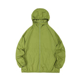 Unisex Jacket Summer Thin Hooded Sports Jacket Loose Jacket Sun-Protective Clothing
